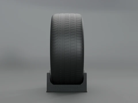Realistic Car Wheel - Free Asset 3D Model