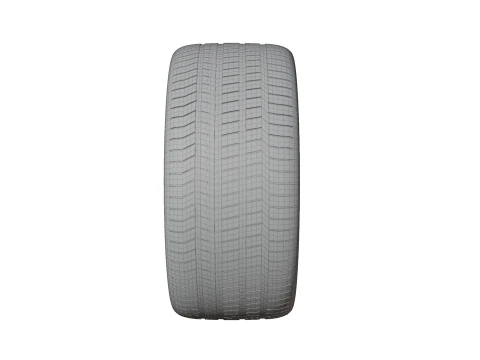 Realistic Car Wheel - Free Asset 3D Model
