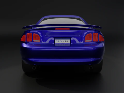 Sport Coupe Car 3D Model