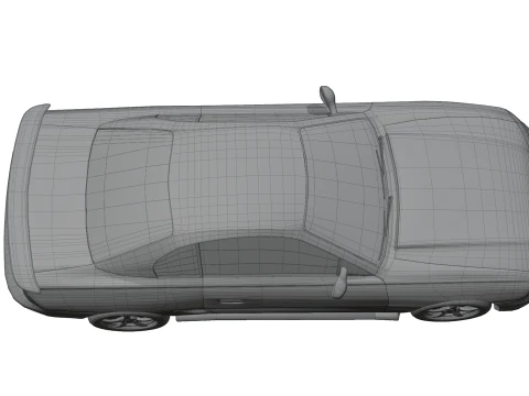 Sport Coupe Car 3D Model