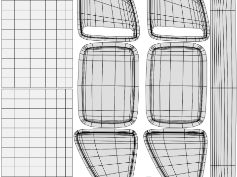 Two-Toned Sport Car 3D Model