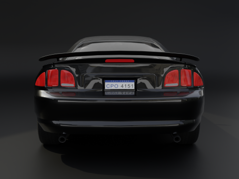 Sport Flame Car Modèle 3D