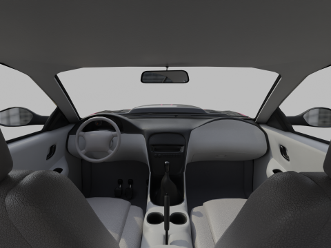 Sport Flame Car Modèle 3D