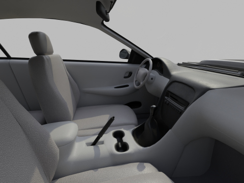 Sport Flame Car Modèle 3D