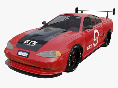 Racing Car 3D Model