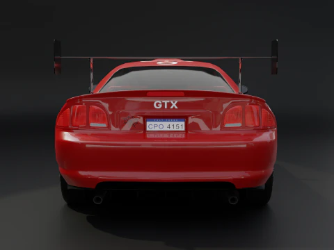 Racing Car 3D Model