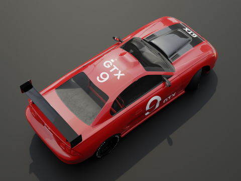 Racing Car 3D Model