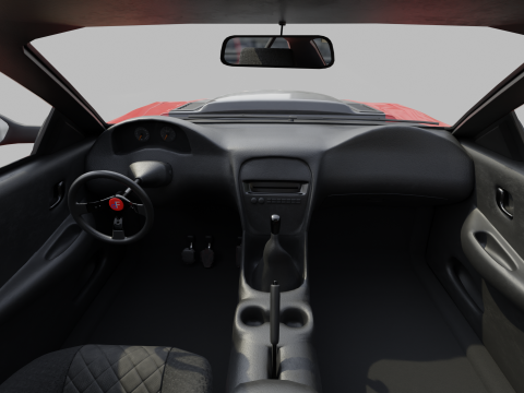 Racing Car 3D Model