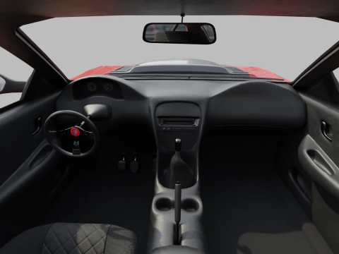 Racing Car 3D Model