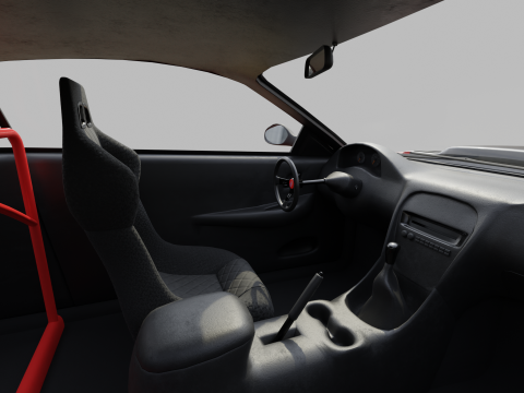 Racing Car 3D Model