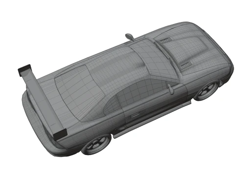 Racing Car 3D Model