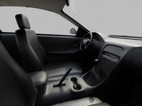 Fast Police Car Model 3D