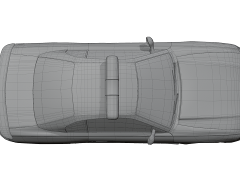 Fast Police Car Model 3D