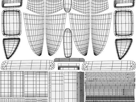 Carro esportivo convers&iacute;vel Modelo 3D