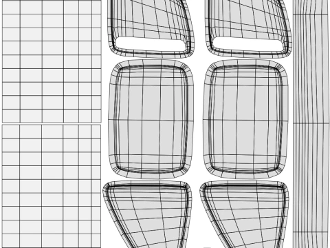 Carro esportivo convers&iacute;vel Modelo 3D