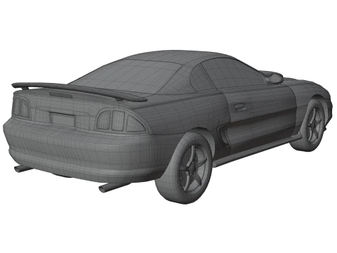 Sports Coupe Cars 3D Model