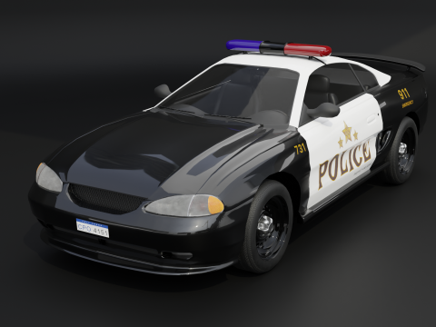 Sports Coupe Cars 3D 모델