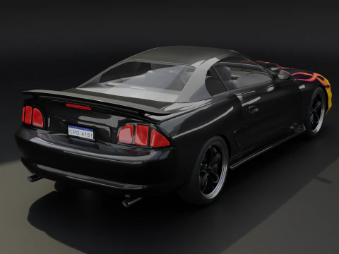Sports Coupe Cars 3D Model