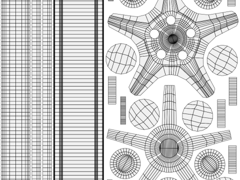 High-Detail Car Wheel for Games and Rendering 3D Model