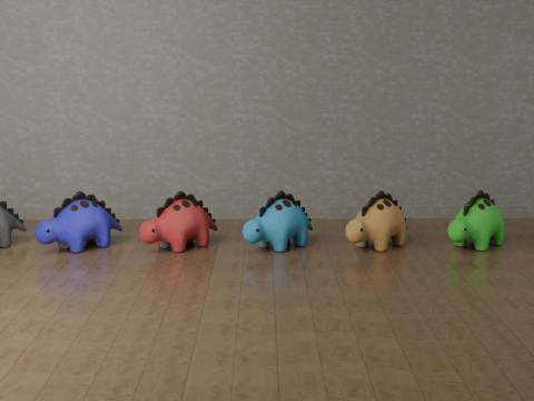 Dinosaur Plush Toy - Stegosaurus 3D Модель