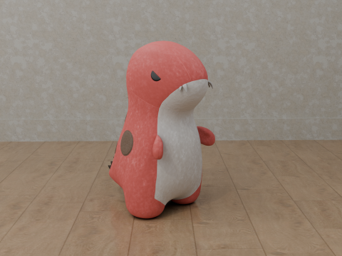 Dinosaur Plush Toy - T-Rex 3D Model