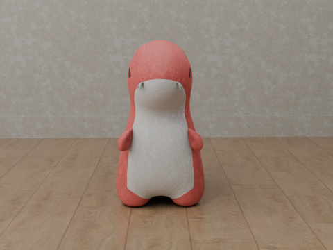 Dinosaur Plush Toy - T-Rex 3D Model