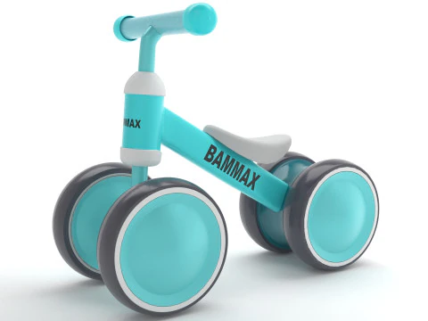 Bicicletta senza pedali per bambini 01 Modello 3D