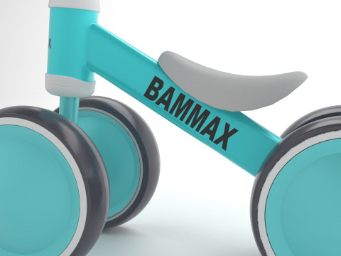 Toddler Balance Bike 01 3D Model