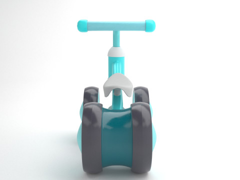 Toddler Balance Bike 01 3D Model