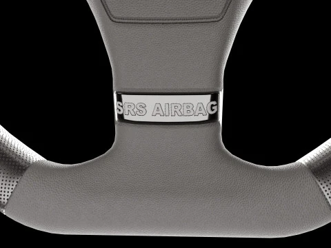 Sportwagenlenkrad 02 3D Modell