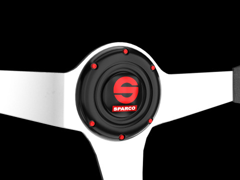 Sports Car Steering Wheel 03 3D मॉडल