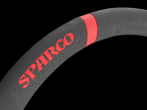 Sports Car Steering Wheel 03 3D मॉडल