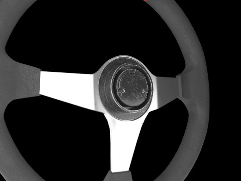 Sports Car Steering Wheel 03 3D मॉडल