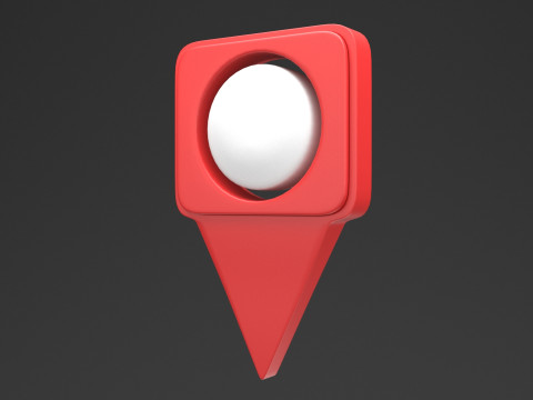 Location Markers 9 in 1 3D Model
