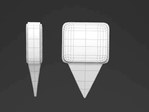 Location Markers 9 in 1 3D Model