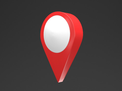 Location Markers 9 in 1 3D Model