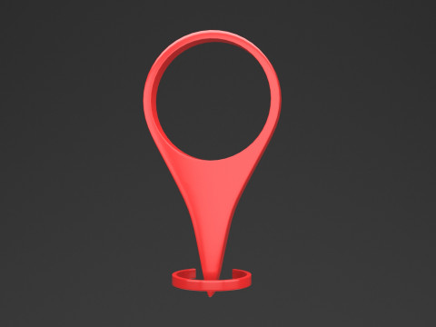 Location Markers 9 in 1 3D Model