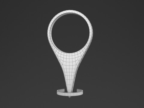 Location Markers 9 in 1 3D Model