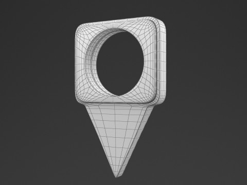 Location Markers 9 in 1 3D Model