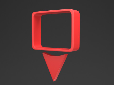 Location Markers 9 in 1 3D Model