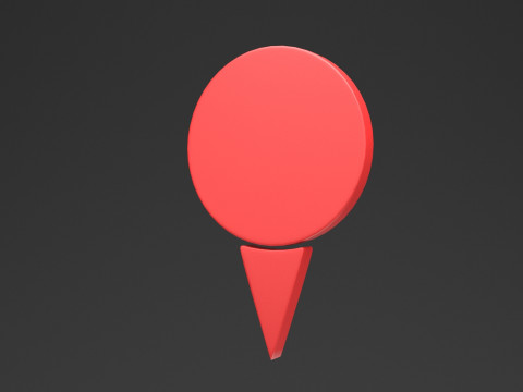 Location Markers 9 in 1 3D Model