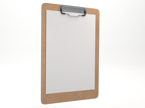 Clipboard 3Dモデル