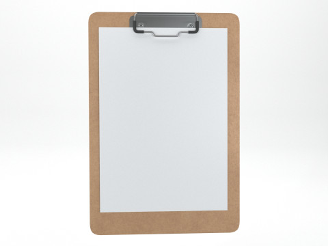Clipboard 3D Модель