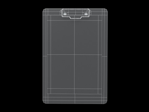 Clipboard 3D Модель