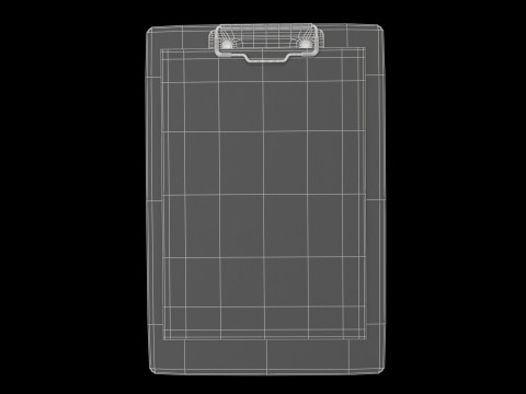 Clipboard 3D Модель