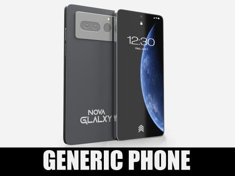 Generic Smartphone 3Dモデル