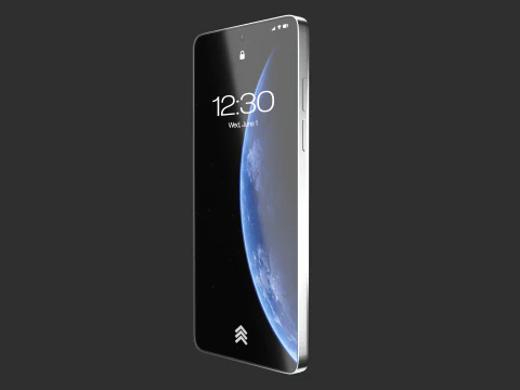 Generic Smartphone 3D Model