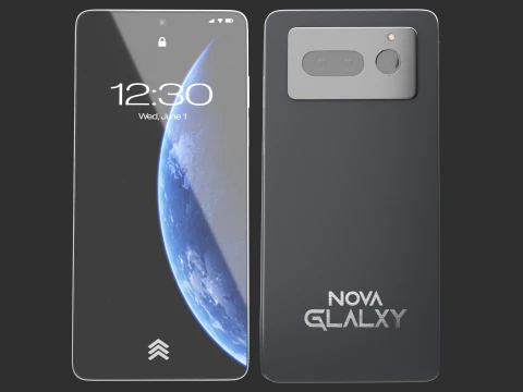 Generic Smartphone 3D Model
