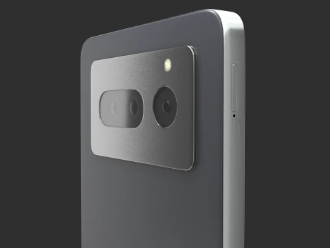 Generic Smartphone 3D Model