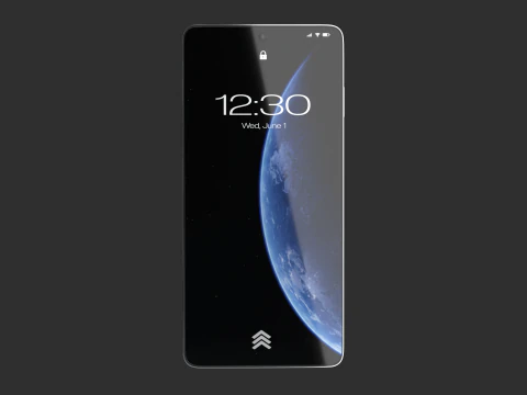 Generic Smartphone 3D Model